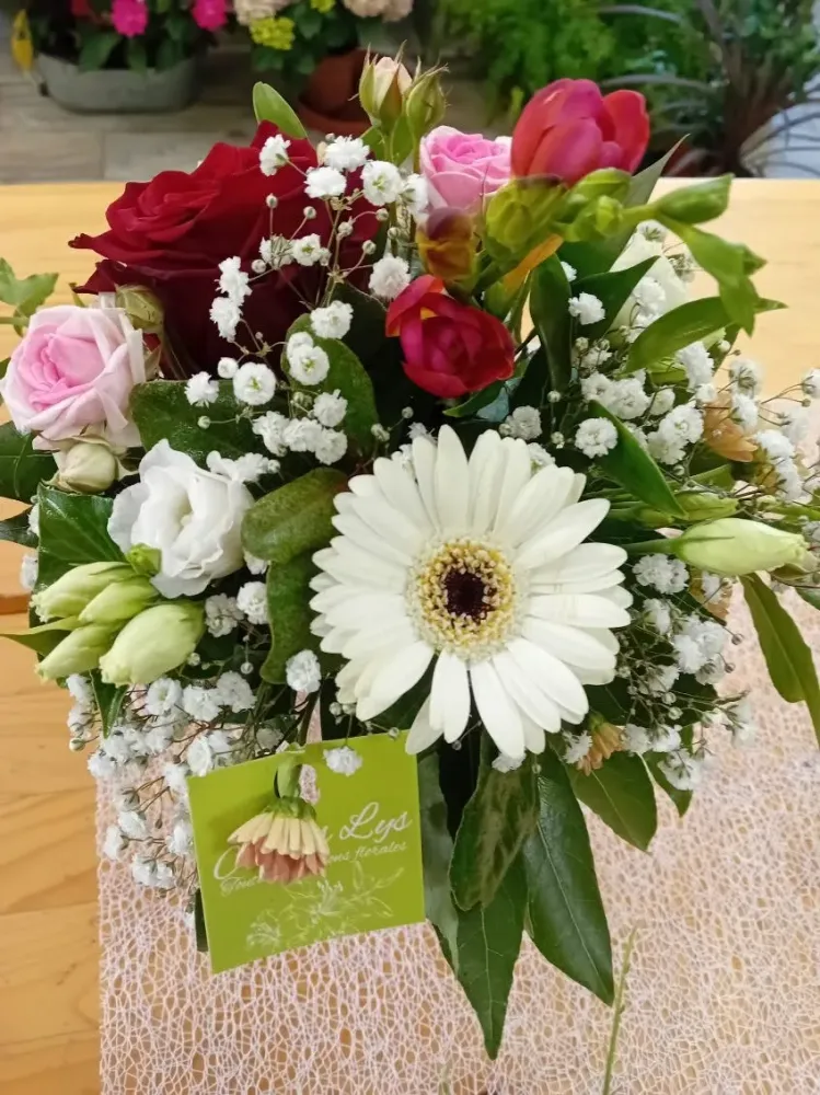 conception de bouquet art floral